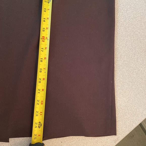 ZARA Basic - brown midi skirt. Size 8 - Picture 10 of 10